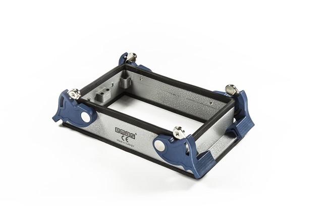 Metal 48 Kontak Makine Tipi Boş Gövde Alttan Girişli 4 Mandallı Çok Kontaklı